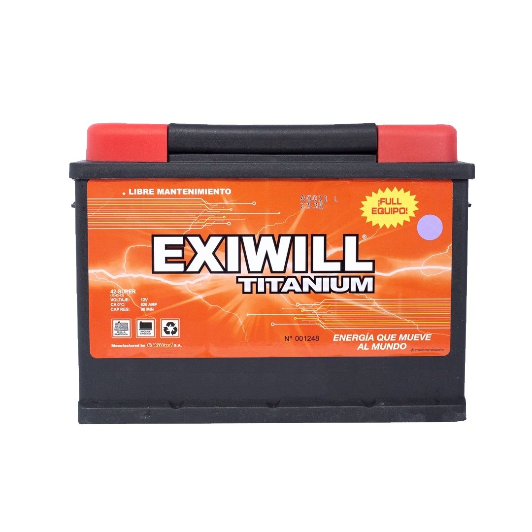 Bateria Exiwill X4 TITANIUM 42F SUPER